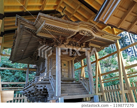 Hachioji Shrine at the ruins of Hachioji Castle [Hachioji City, Tokyo] 119877270