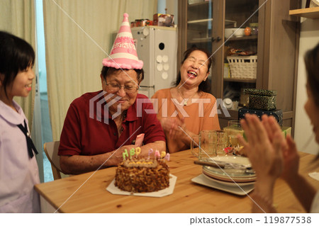 Grand father Birthday Time 119877538