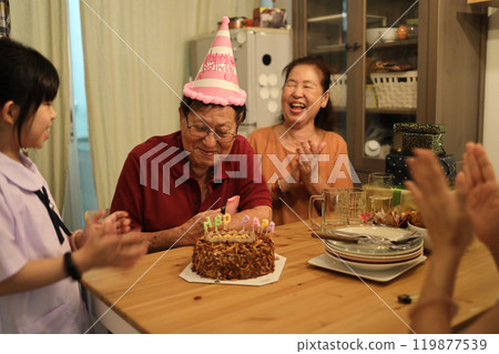 Grand father Birthday Time 119877539