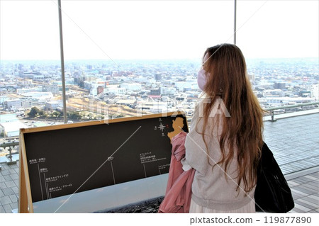 Gifu City Walking Tour 12 (Gifu City, Gifu Prefecture, Prefectural Citizens' Square) 119877890