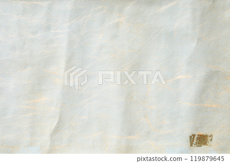 eco friendly mulberry paper background texture with glue stains 119879645