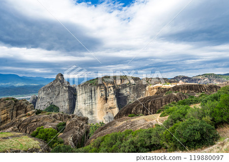 Meteora landscape in Greece 119880097