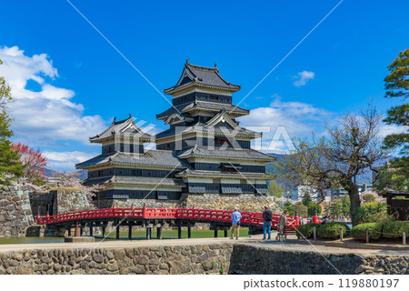 National Treasure Matsumoto Castle Tower, Matsumoto City, Nagano Prefecture, Japan 119880197