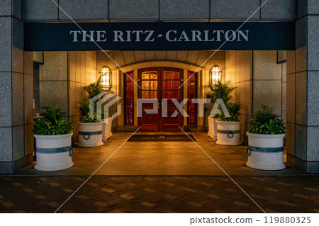 The entrance of The Ritz-Carlton Osaka The entrance of The Ritz-Carlton Osaka 119880325