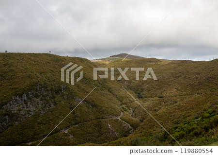 Mountains and clouds, Madeira, Portugal 119880554