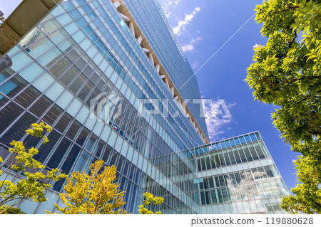 The exterior of Abeno Harukas on a clear day, which houses the Osaka Marriott Miyako Hotel The exterior of Abeno Harukas on a clear day, which houses the Osaka Marriott Miyako Hotel 119880628