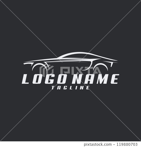 Auto sports car logo design vector Auto sports car logo design vector 119880703