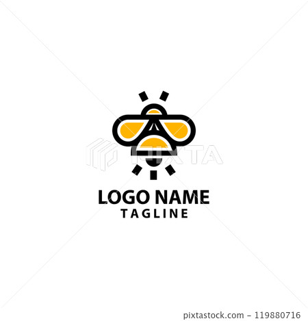 glow firefly logo design vector glow firefly logo design vector 119880716
