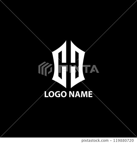 initial CHC modern logo design vector initial CHC modern logo design vector 119880720
