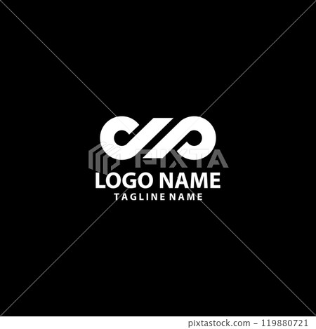 initial DP rope logo design vector initial DP rope logo design vector 119880721