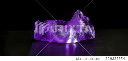 Precious mineral. Piece of Rock crystal 119882654