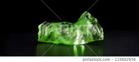 Precious mineral. Piece of Rock crystal Precious mineral. Piece of Rock crystal 119882656