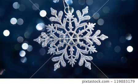 Snowflakes, blue background Snowflakes, blue background 119883179