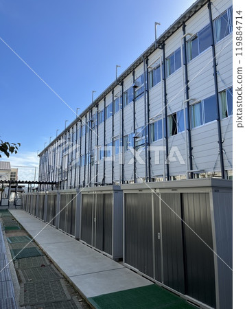 Prefabricated school building Prefabricated school building 119884714
