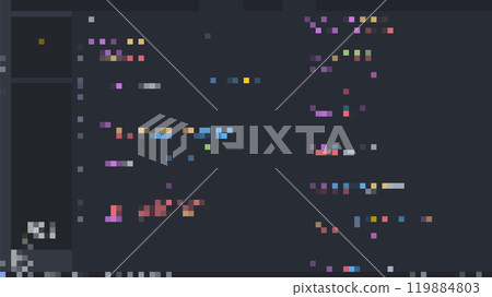 Programming Console Illustration. Code, Coding 119884803