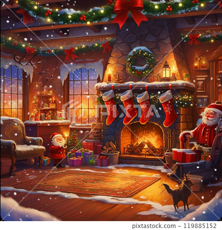 Christmas illustration 119885152