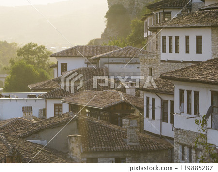 Historic city of Berat in Albania, World Heritage Site by UNESCO 119885287