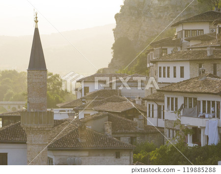 Historic city of Berat in Albania, World Heritage Site by UNESCO 119885288