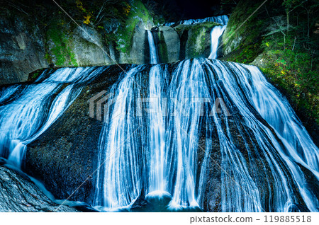 Ibaraki Fukuroda Falls Autumn leaves illumination 119885518