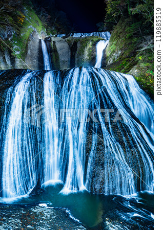 Ibaraki Fukuroda Falls Autumn leaves illumination 119885519