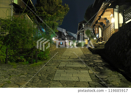 [Magome-juku (night)] Magome, Nakatsugawa City, Gifu Prefecture 119885917