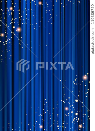 天鵝絨窗簾藍色 天鵝絨窗簾藍色 119886730