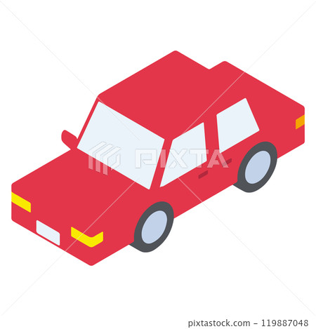 汽車的等距圖 汽車的等距圖 119887048