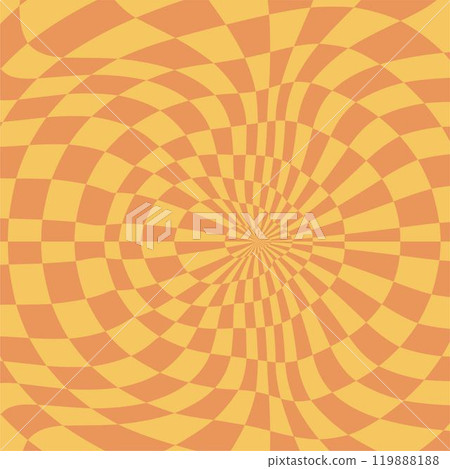 Psychedelic checkerboard poster 119888188