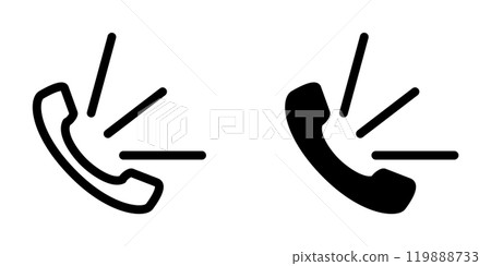 Illustration Vector graphic of telephone icon template 119888733