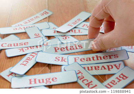 hand picking up cards in class 119888941