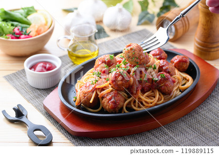 Meatball Neapolitan (Meatball Spaghetti) Meatball Neapolitan (Meatball Spaghetti) 119889115