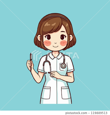 Cute female nurse 119889513