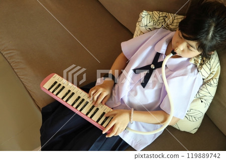 Girl with Melodion Girl with Melodion 119889742
