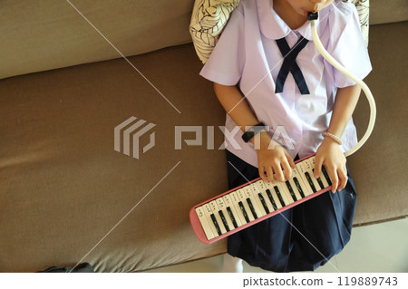 Girl with Melodion 119889743