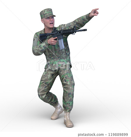 一名士兵 119889899