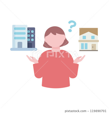 擔心工作和個人生活之間的平衡的女性 擔心工作和個人生活之間的平衡的女性 119890701