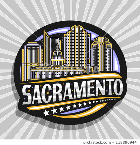 Vector logo for Sacramento 119890944