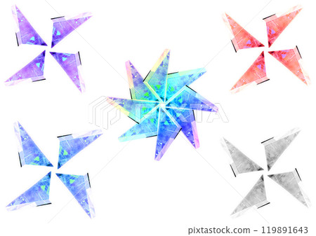 Glass Windmill Glass Windmill 119891643