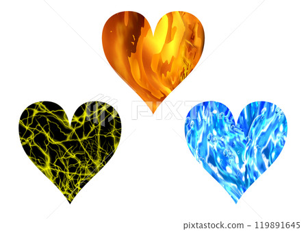 Graphic material: Heart mark 119891645