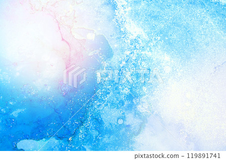 Watercolor-style background material 119891741