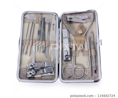 manicure set in studio 119892724