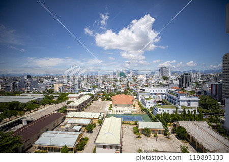 Beautiful scenery of Danang, Vietnam. 119893133