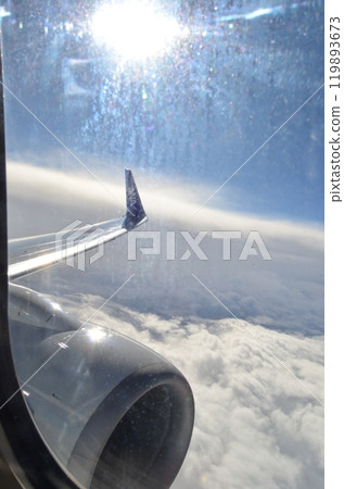 The view from the window of the plane The view from the window of the plane 119893673