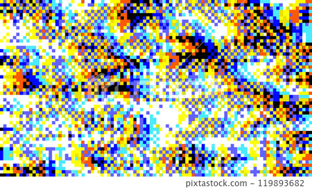 Colorful Pixelated abstract rgb 8 bit pixel Noise texture pattern background Colorful Pixelated abstract rgb 8 bit pixel Noise texture pattern background 119893682