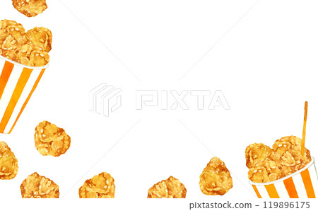 卡拉奇背景烹飪和食物手繪水彩插畫素材 卡拉奇背景烹飪和食物手繪水彩插畫素材 119896175