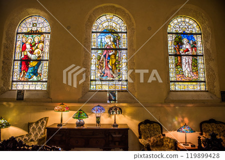 Nasu Stained Glass Museum Interior: Irish stained glass Nasu Stained Glass Museum Interior: Irish stained glass 119899428