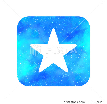 淺藍色星空|簡約星標 119899455