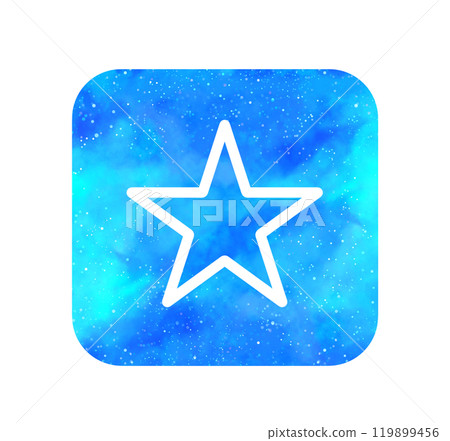 淺藍色星空|簡約星標 119899456