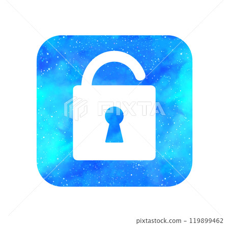 淺藍色星空|打開掛鎖標記 119899462