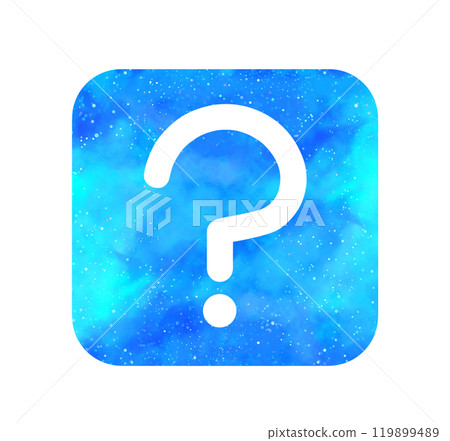 淺藍色星空|簡單的haena標記 119899489